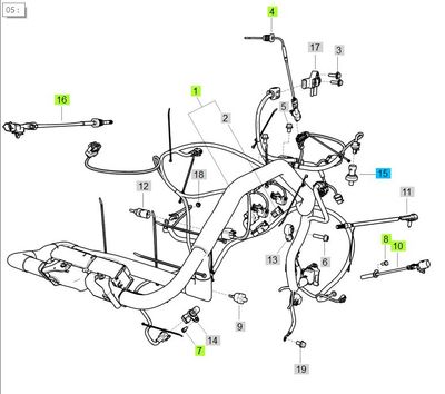 LS Sensor-Air Pressure (P2)- TRG750