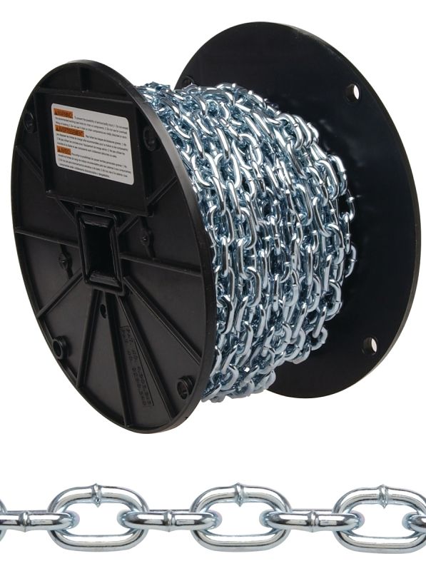 Campbell 072727 Straight Link #2 Machine Chain, 325Lb WLL