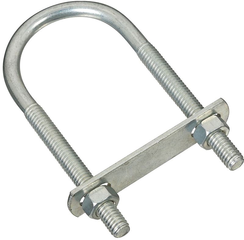 National Hardware N222-166 U-Bolt, 5/16&quot;X2&quot;X3&quot; Zinc