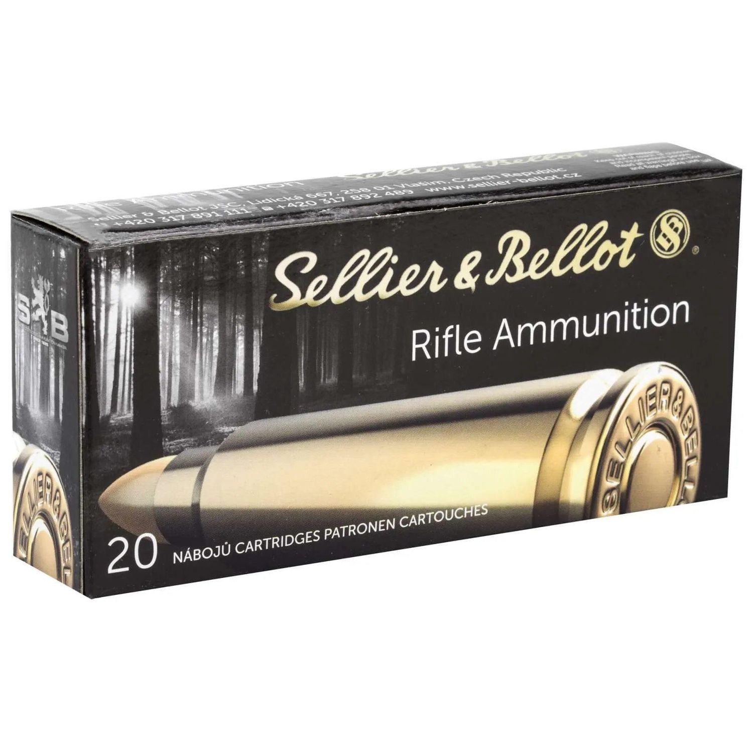 Sellier &amp; Bellot .243 Win 100G SP Ammo, 2346FPS, 20Ct