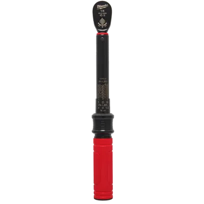 Milwaukee 1/4" Drive Click Torque Wrench, 40-200 IN-LBS