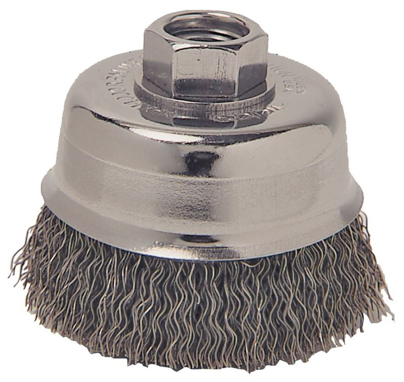 Weiler 36061Crimped Wire Cup Brush, 5"