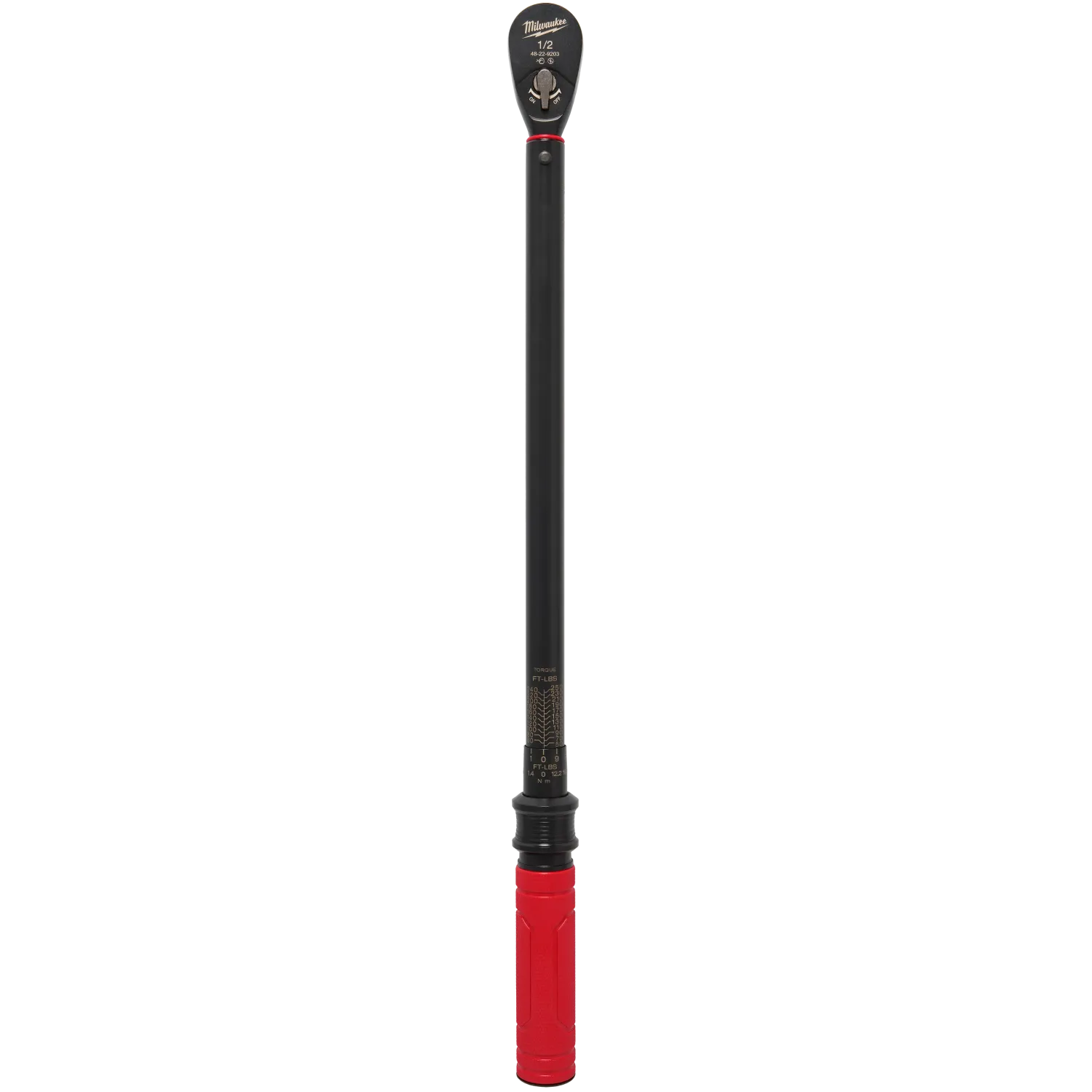 Milwaukee 1/2" Drive Click Torque Wrench, 50-250 FT-LBS