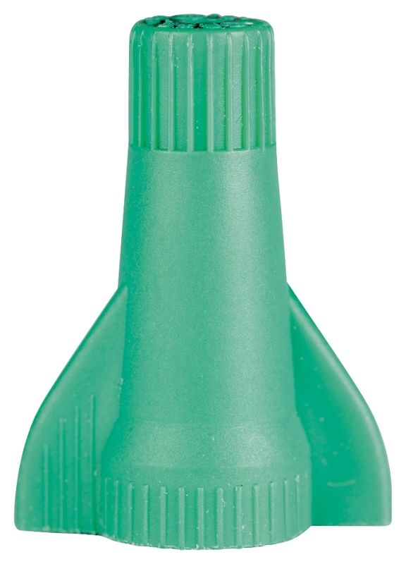 GB 19-095 Green Winged Wire Connectors, 14-12 6Pk