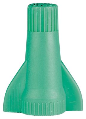 GB 19-095 Green Winged Wire Connectors, 14-12 6Pk