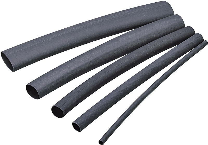 GB HST-500 Heat Shrink Tubing, 1/2"X4", 3Pk