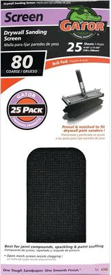 Gator 3304 Sanding Screen, 4-1/4"x11-1/4" 80G