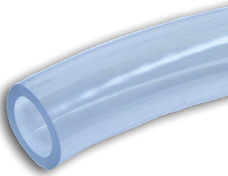 Abbott Rubber T10004011/7007P Clear Vinyl Tubing, 1/2&quot;X3/4&quot;