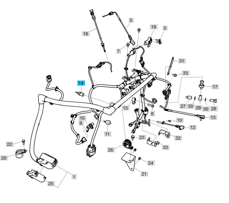 LS Sensor-Water Temp-TRG750