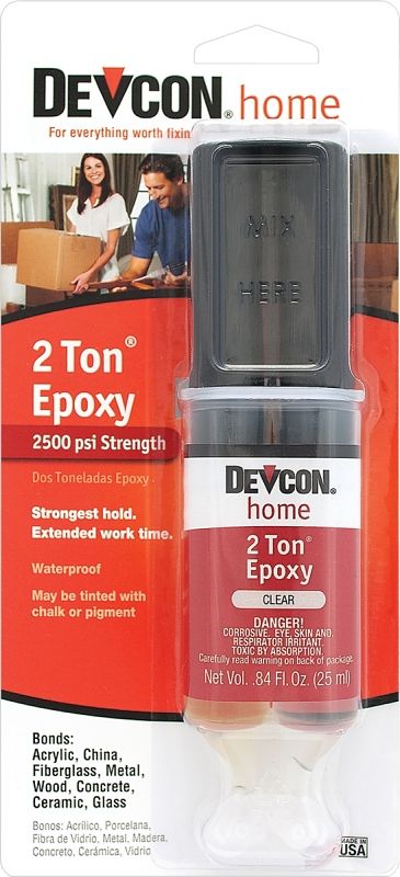 Devcon 31345 Clear 2-Ton Epoxy, 0.84 fl-oz