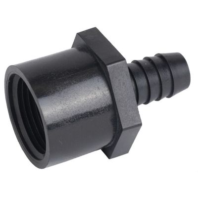 Poly Female Adaptor, 3/4&quot;FPX1/2&quot;Barb