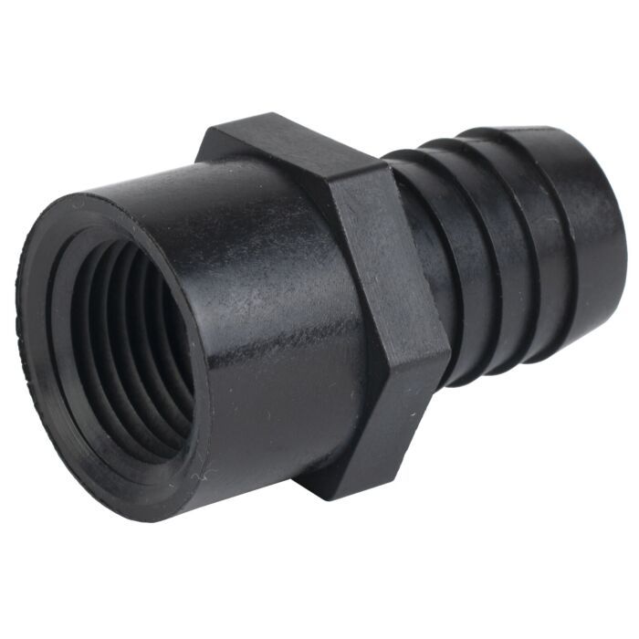 Poly Female Adaptor, 1/2&quot;FPX3/4&quot;Barb