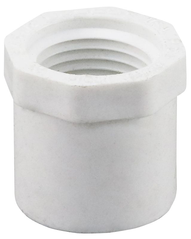 LASCO 438101BC PVC Reducer Bushing, 3/4&quot;X1/2&quot;