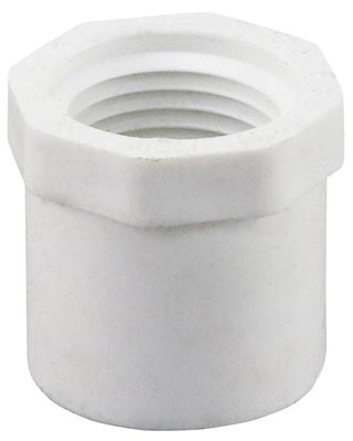 LASCO 438101BC PVC Reducer Bushing, 3/4&quot;X1/2&quot;