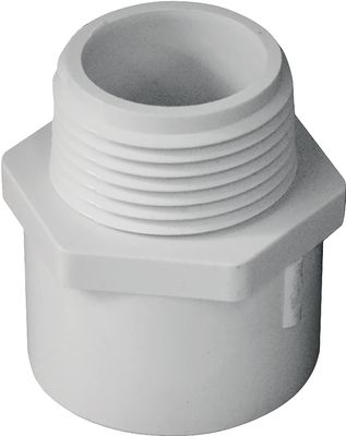 LASCO 436010BC PVC Sch40 Male Adaptor, 1&quot;