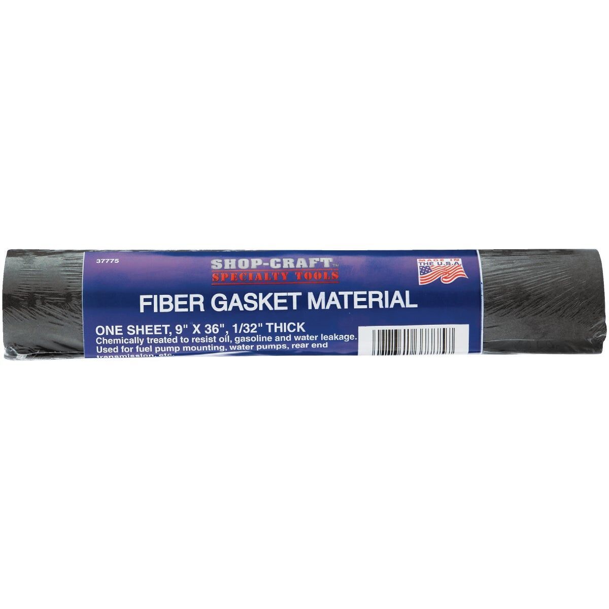 Custom Accessories Thick Fiber Gasket Material, 9"X36"X1/32"