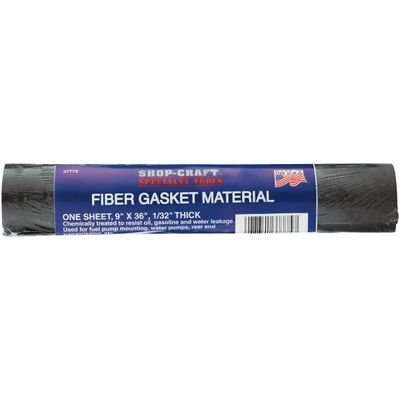 Custom Accessories Thick Fiber Gasket Material, 9"X36"X1/32"