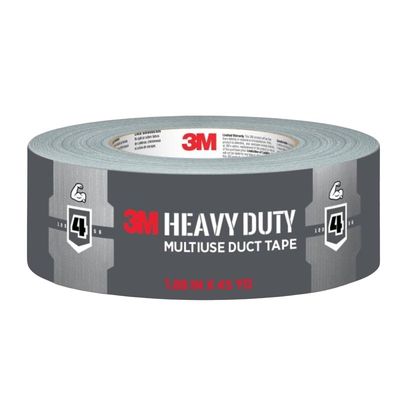 3M 2145-GRY HD Premium Duct Tape, 1.88"X45Yd