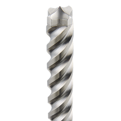 Milwaukee SDS MAX 4-Cutter Masonry Drill Bit, 1-1/8"X12"X17"