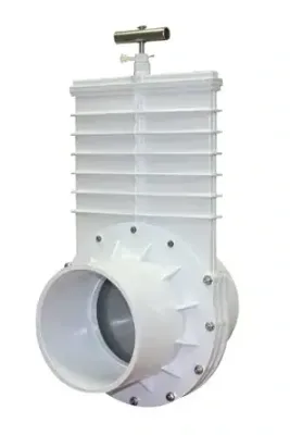 Low Pressure 3" PVC/Stainless Steel Sliding Gate Valve