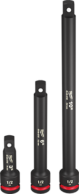 Milwaukee 4PC SHOCKWAVE Impact Duty™ 1/2"Drive Extension Set