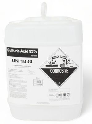 Sulfuric Acid 93% Technical Grade, 5Gal