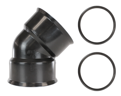 Dual Wall Soil Tight 45Deg. Ell, 8"