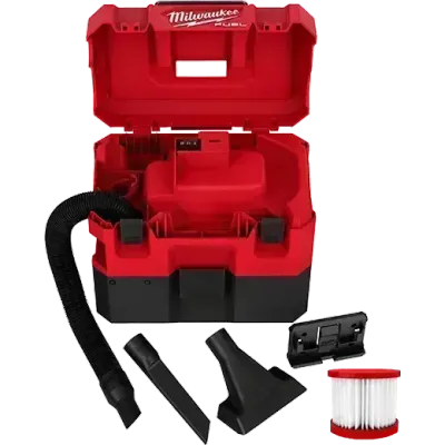 Milwaukee M12 Wet/Dry Vacuum, 1.6Gal.