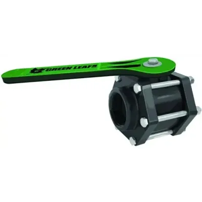 Green Leaf V200FP Full Port 6-Bolted Ball Valve, 2"