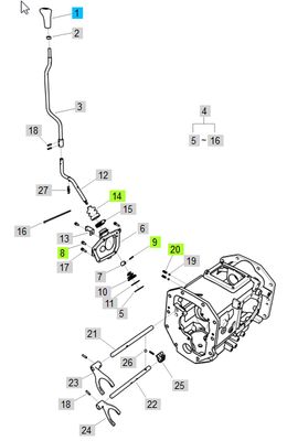 Knob-Main Change-TRG292