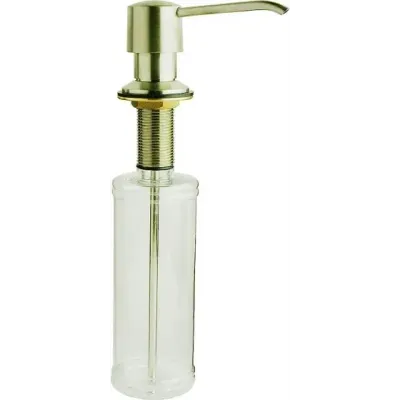 Keeney K612DSBN Soap/Lotion Dispenser, Brite Nickel Finish