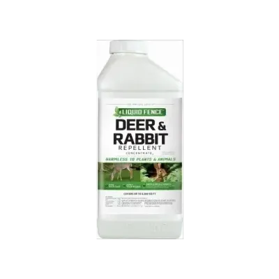 Liquid Fence HG-71136 Repellent Concentrated Deer &amp; Rabbit Repellent, 40Oz