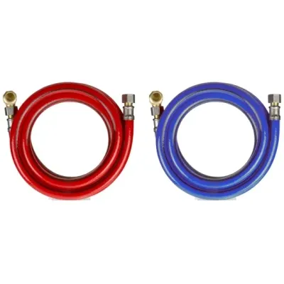 PlumbPak PP850-22 Red/Blue PVC 800PSI Wash Machine Hose