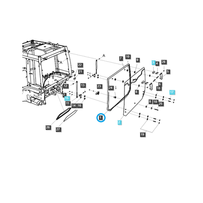 LS Weather Strip-RR-TRG863