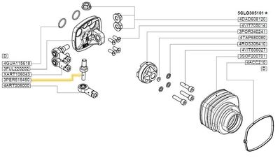 Stud for LB1107 Backhoe Control