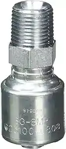 Hydraulic Fitting, 5/8"X1/2" Male Pipe