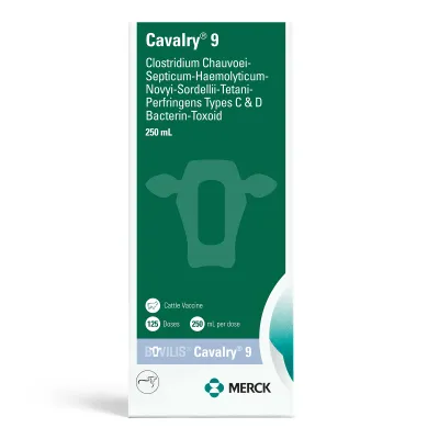 Cavalry 9 Cattle Vaccine, 10dose/20ml