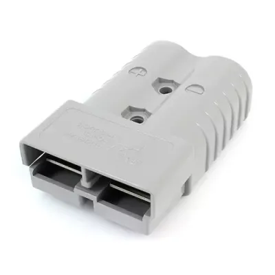 Anderson Gray Stand-By Generator Plug, 2-Pole, 350A, 2/0 Contacts