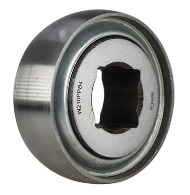 KML Square Bore Ag Bearing, 1-1/8X3.543X1.188X1.188 Spherical OD