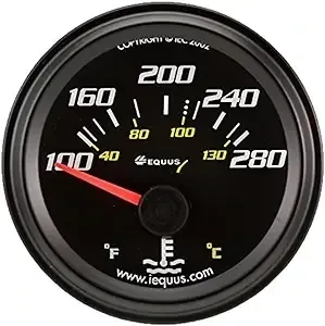 Universal Electronic Temperature Gauge