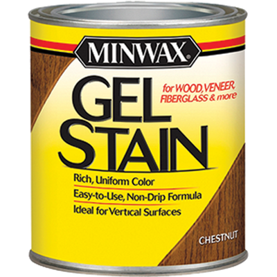 Minwax 66010000 Gel Chestnut Stain, 1Qt