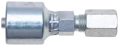 Hydraulic Fitting, 3/8"X3/8" Male Flareless
