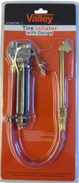 Valley Tire Chuck w/Gauge