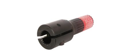 Clamp-Style PTO Adapter, 1-3/8"-21 Female to 1-3/4"-20 Male, 125HP