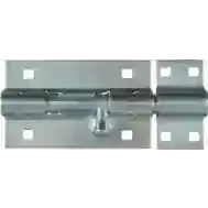 National Hardware N151-118 Pad-Lock Barrel Bolt, 5" Zinc