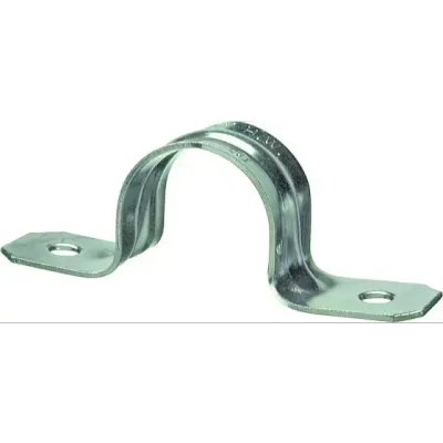 Halex 61210B Rigid 2-Hole Conduit Straps, 1" 50Pk