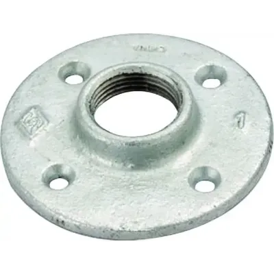 ProSource 27-11/4G Galv. Steel Floor Flange, 1-1/4"