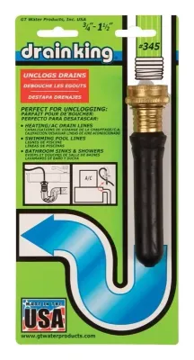 Drain King 345 Expanding Drain Opener, 3/4" To 1-1/2"