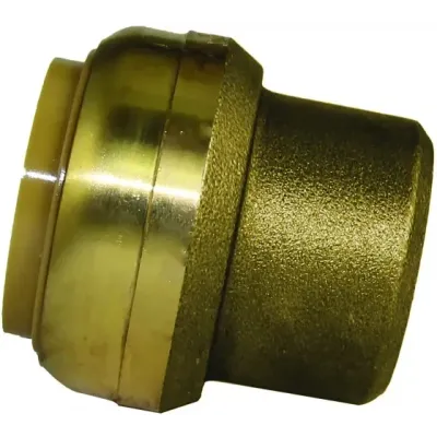 Sharkbite U520LFA Brass Cap, 1"