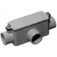 Carlon E983H-CAR PVC Conduit Body, 1-1/2" Type T